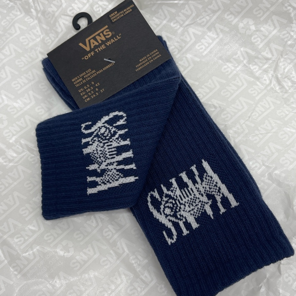 VANS "Off The Wall" Crew socks
New with the tag authentic Vans socks (1 pair) - Picture 13 of 16